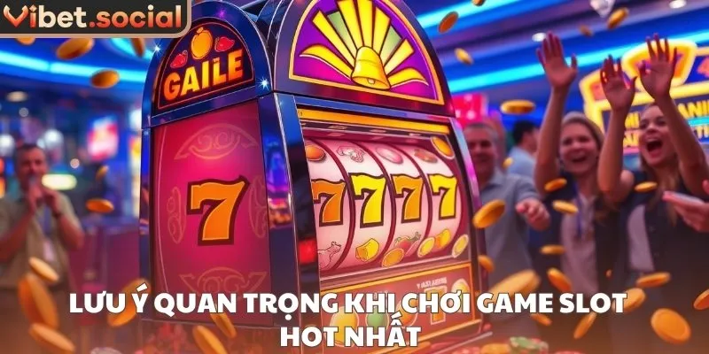 Lưu ý quan trọng khi chơi game slot hot nhất